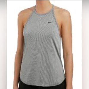 NWOT Nike Dri-Fit Striped Training Tank- Women’s Medium